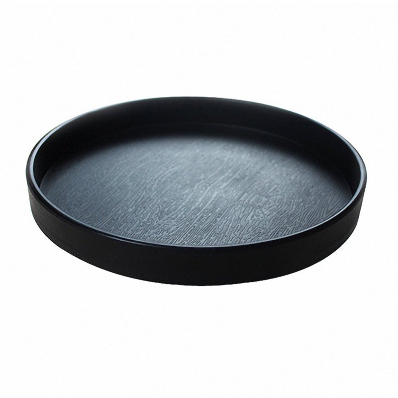 OMEM Reptile Food Bowl Water Dish,Feeding Dish, Birds Bowl (M, Black) - Image 1